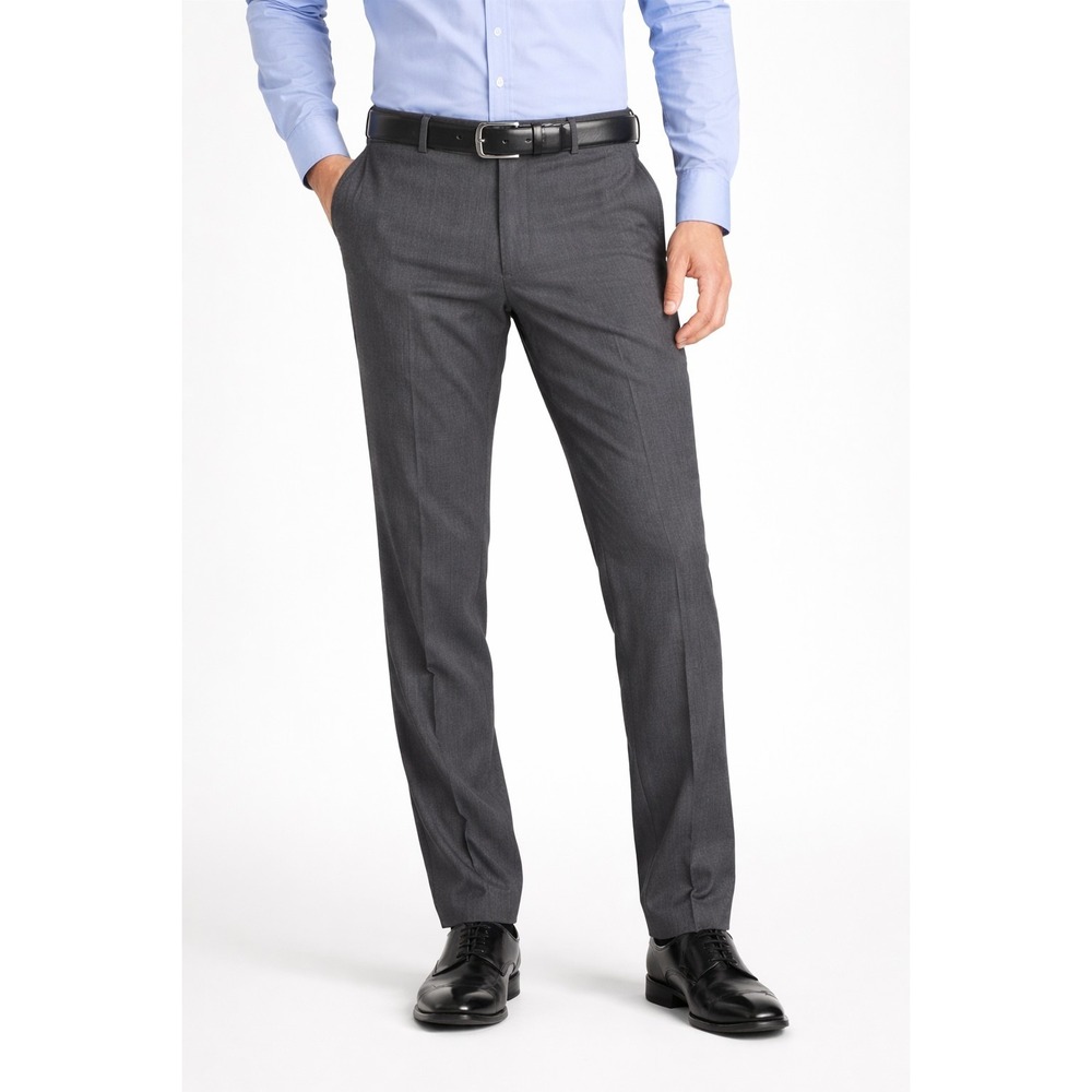 Calvin Klein Slim Fit Gray Dress Pants Men's 31x32 NWT Stretch Flat Front